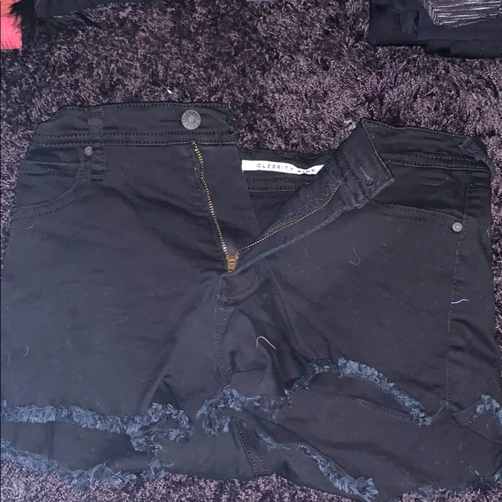 Celebrity pink shorts